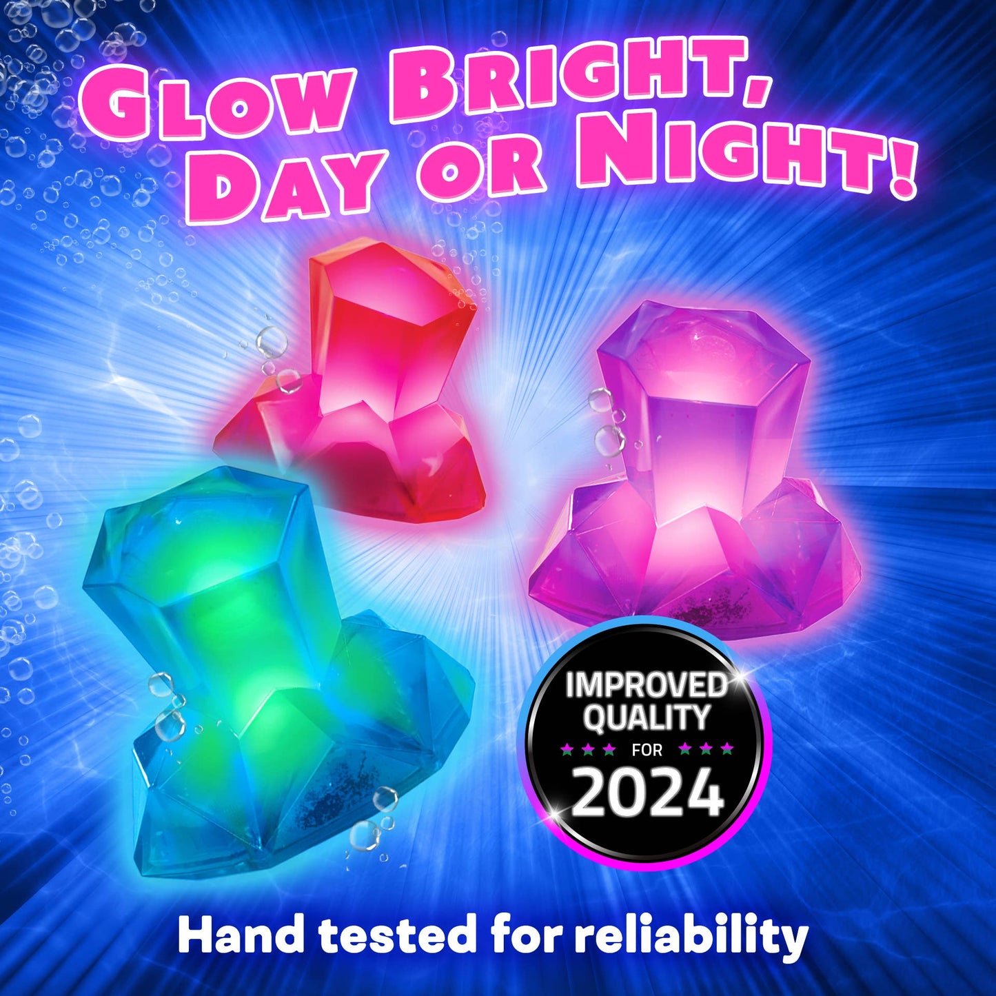 Dive Diamonds: Diving Toys & Light Up Pool Set