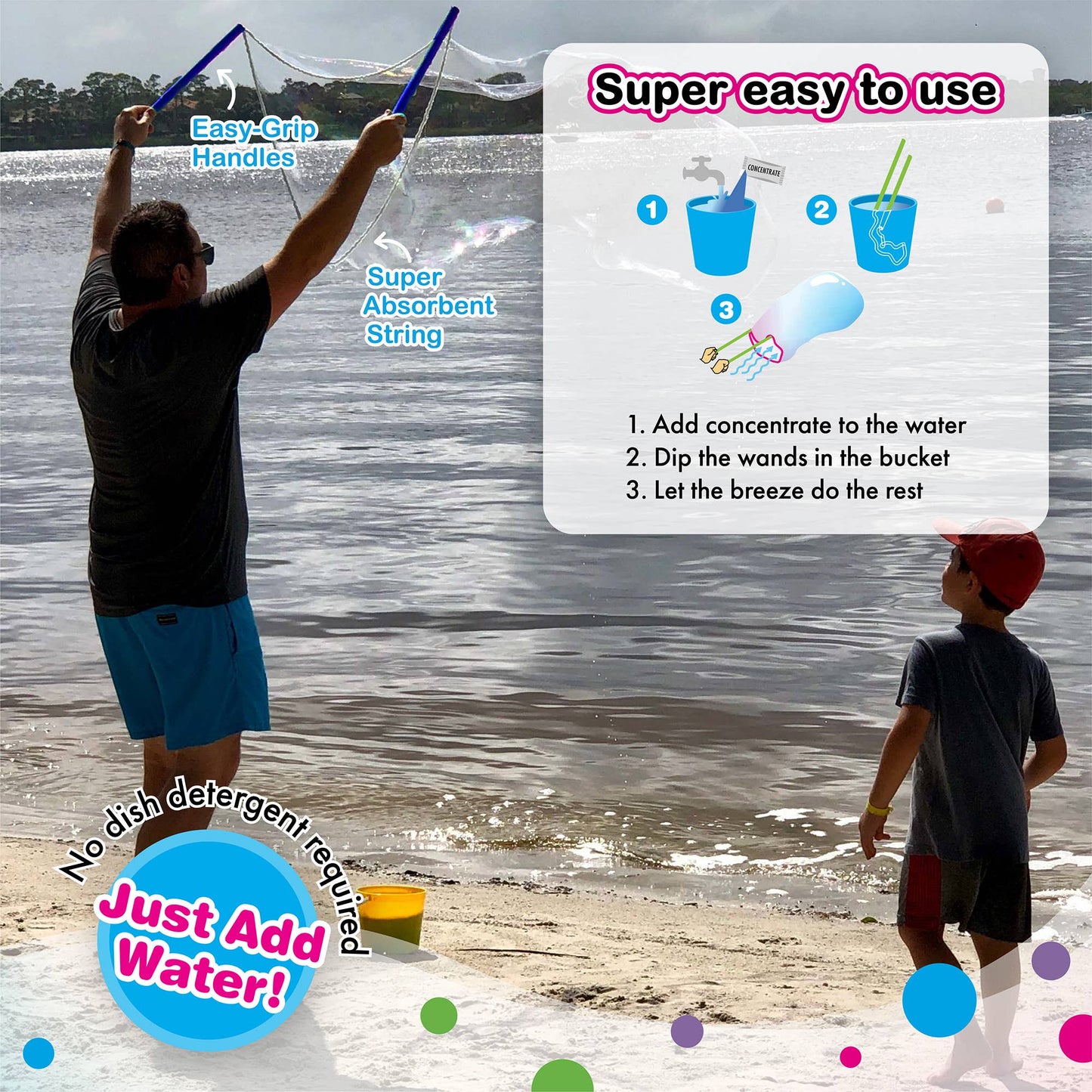 WOWmazing Giant Bubble Kit