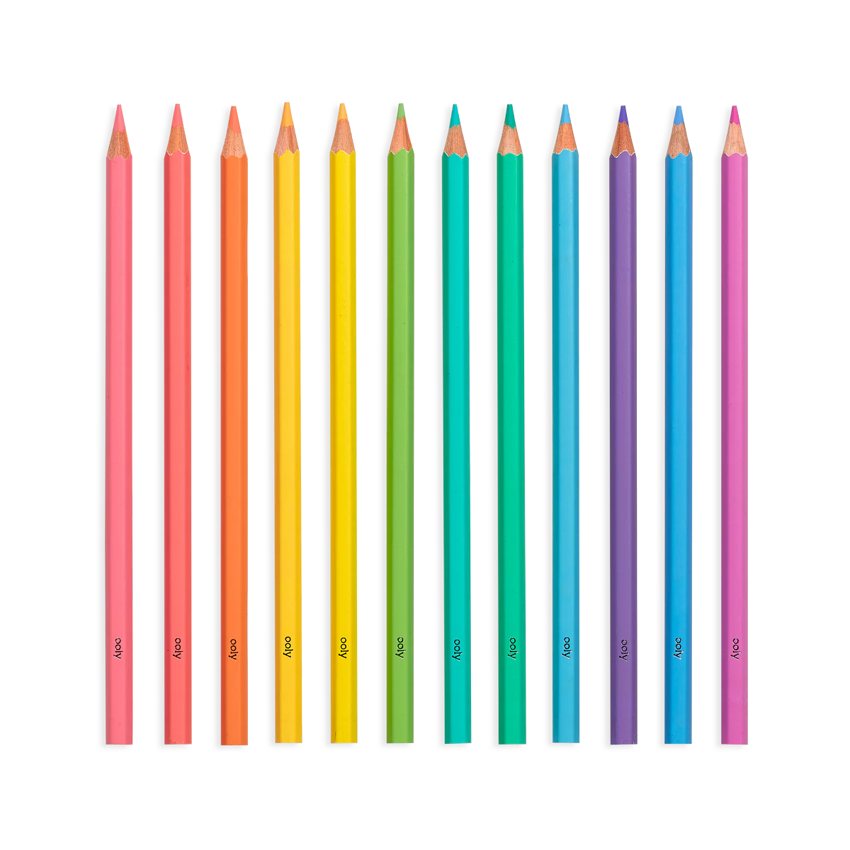 Pastel Hues Colored Pencils - Set of 12
