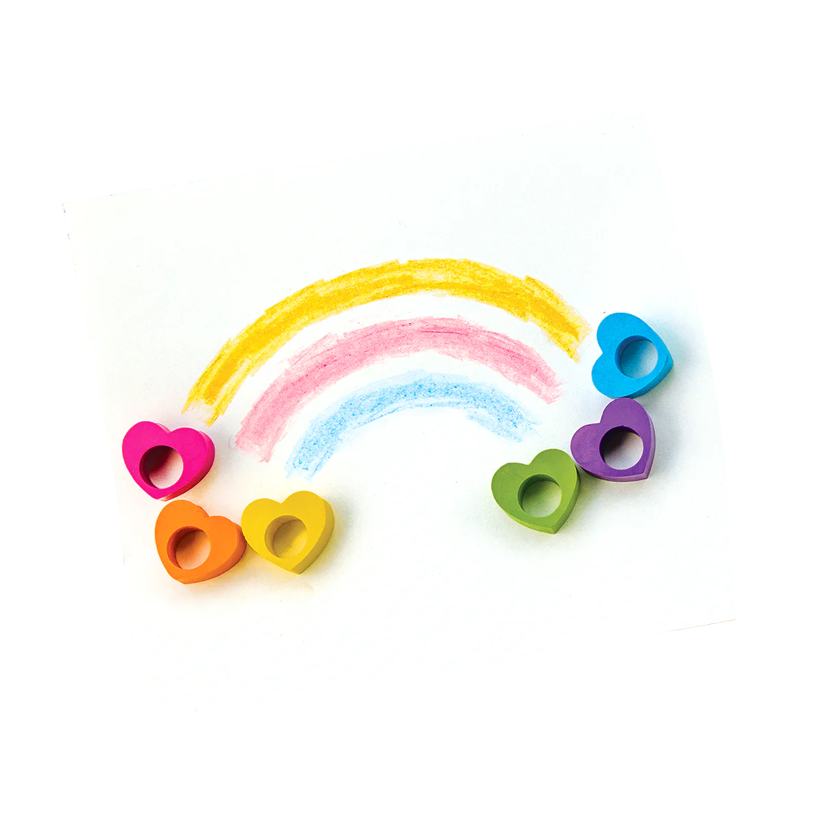 Heart Ring Crayons