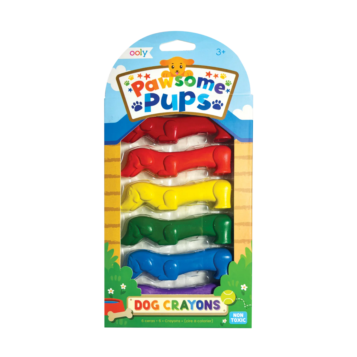 Pawsome Pup Dog Crayons