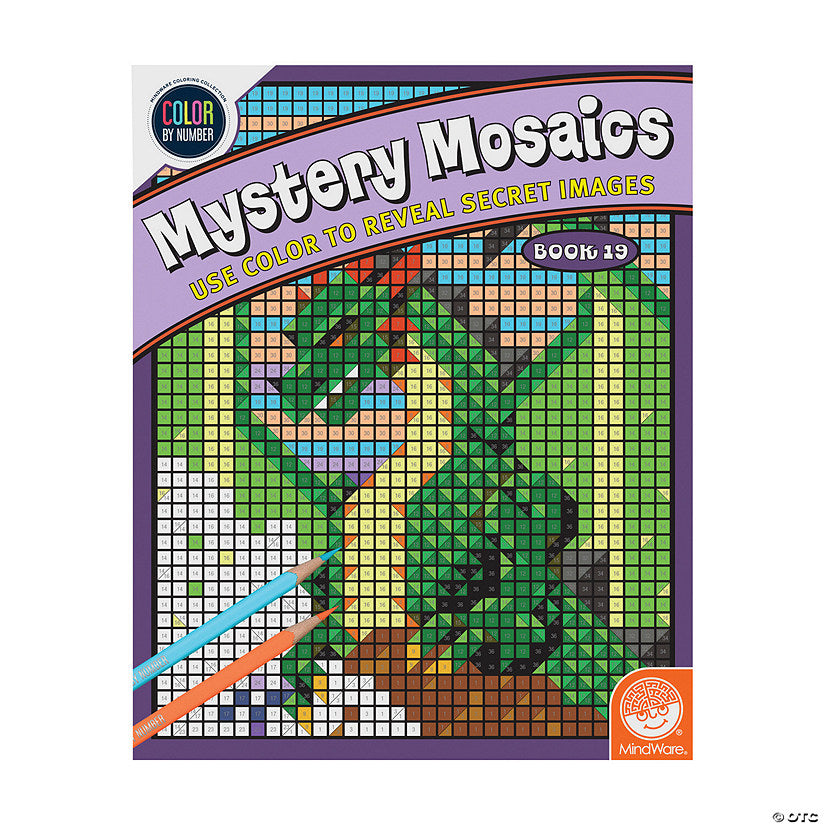 Color By Number Mystery Mosaic