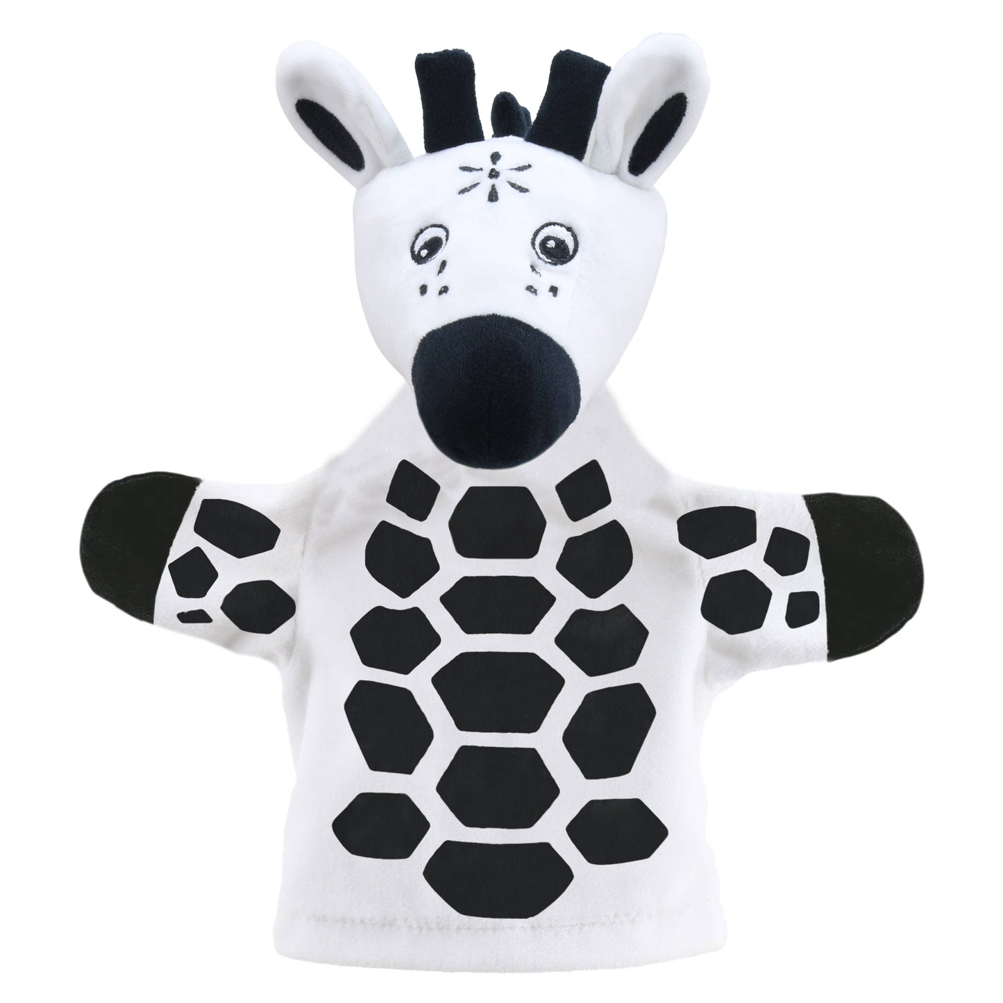 My First Black & White Puppets - Giraffe