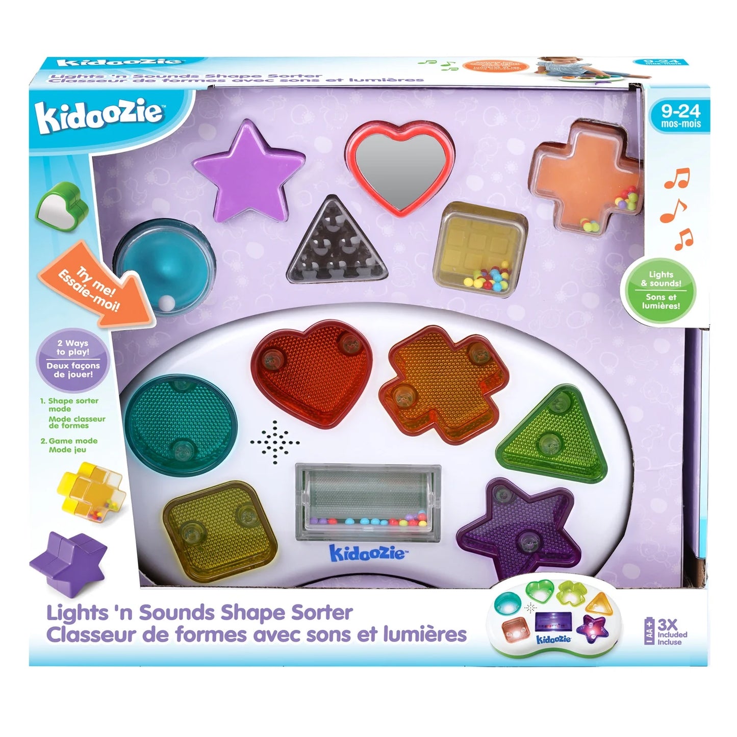Electronic Lights & Sounds Shape Sorter