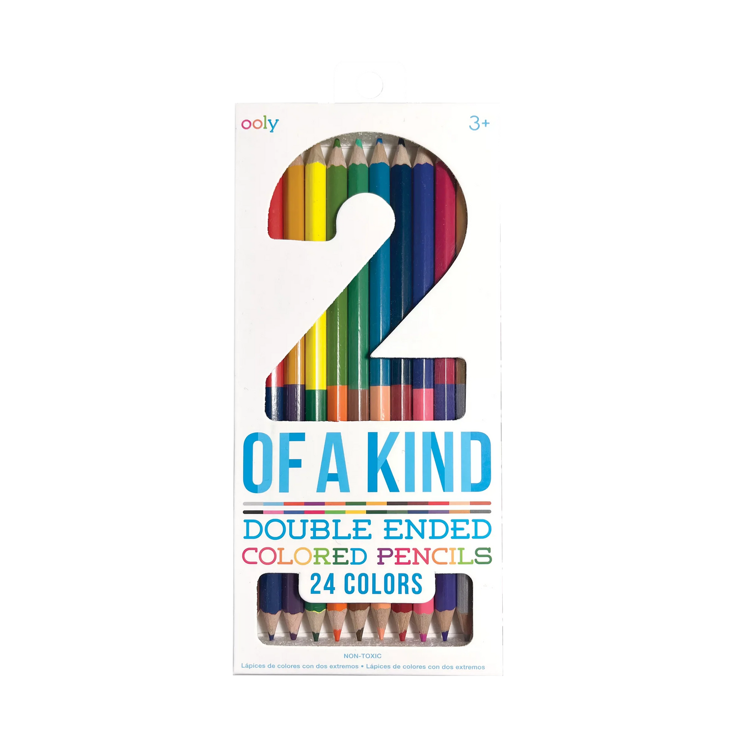 2 of a Kind Double-Ended Colored Pencils