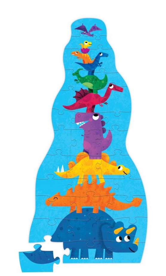 30-Piece Super Duper Tall Puzzle - Dinosaur