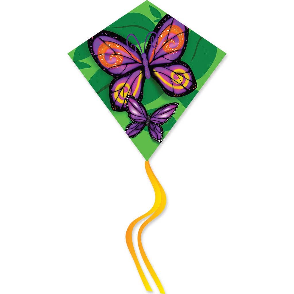 25 In. Diamond - Butterflies Kite