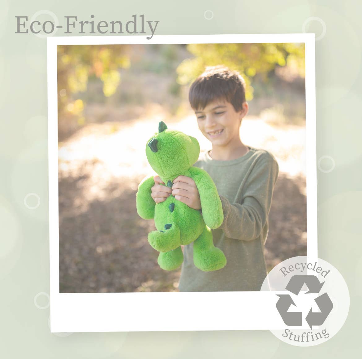 World's Softest 16-inch Green Dino