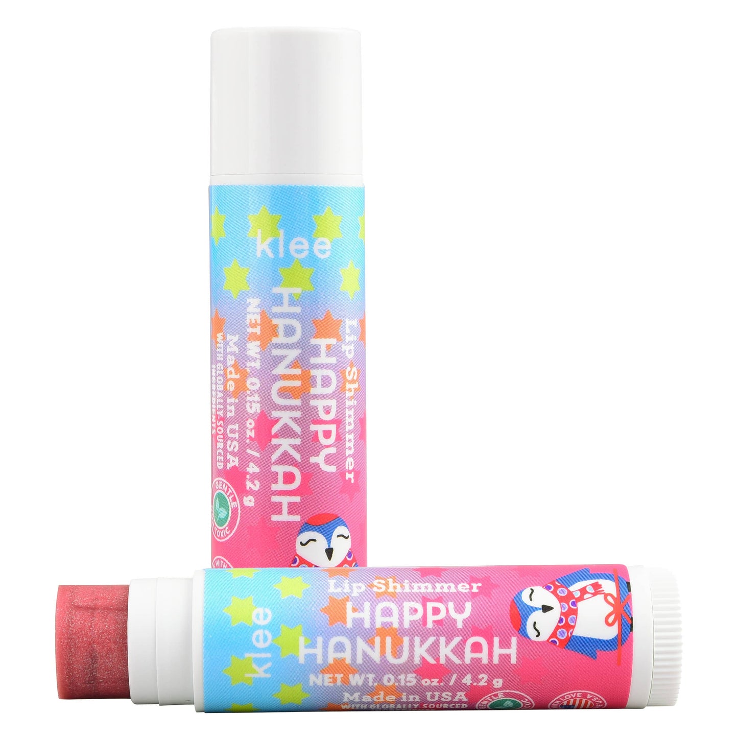 Starlight Buzz - Hanukkah Blush and Lip Shimmer Set: Candlelight Glow