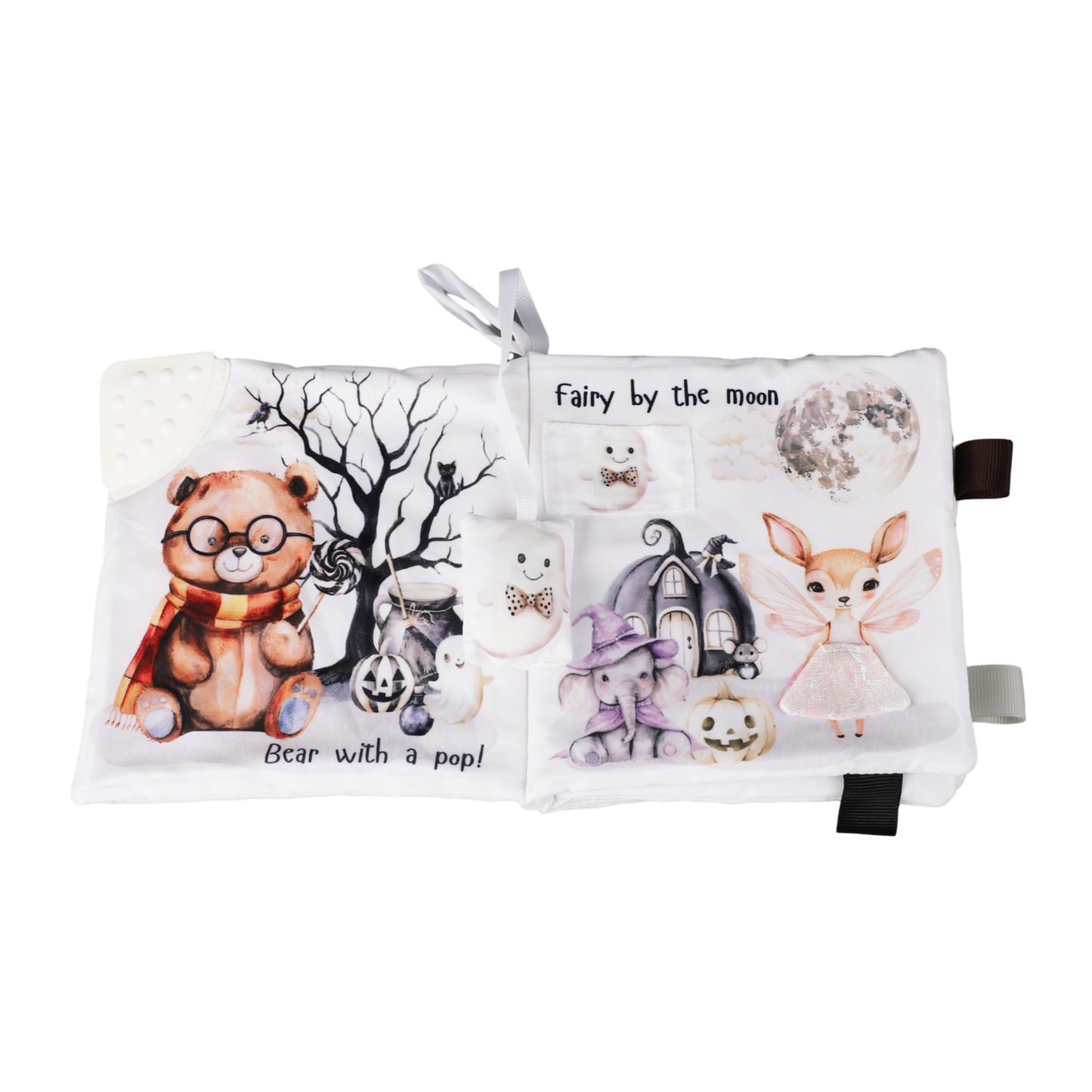 Halloween Paws - Cloth Crinkle Book