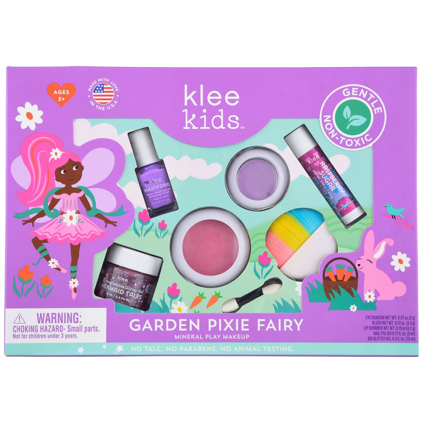 Klee Kids Deluxe Play Makeup Kit: Pink Ballet Fairy