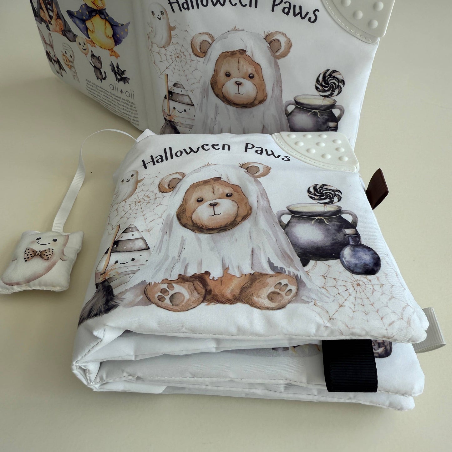 Halloween Paws - Cloth Crinkle Book