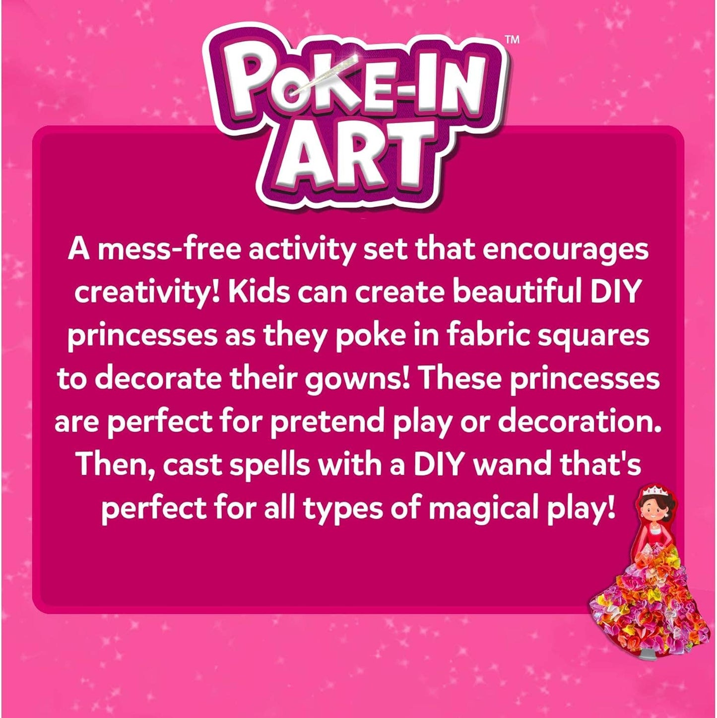 Skillmatics Poke in Art Magical Disney Princesses