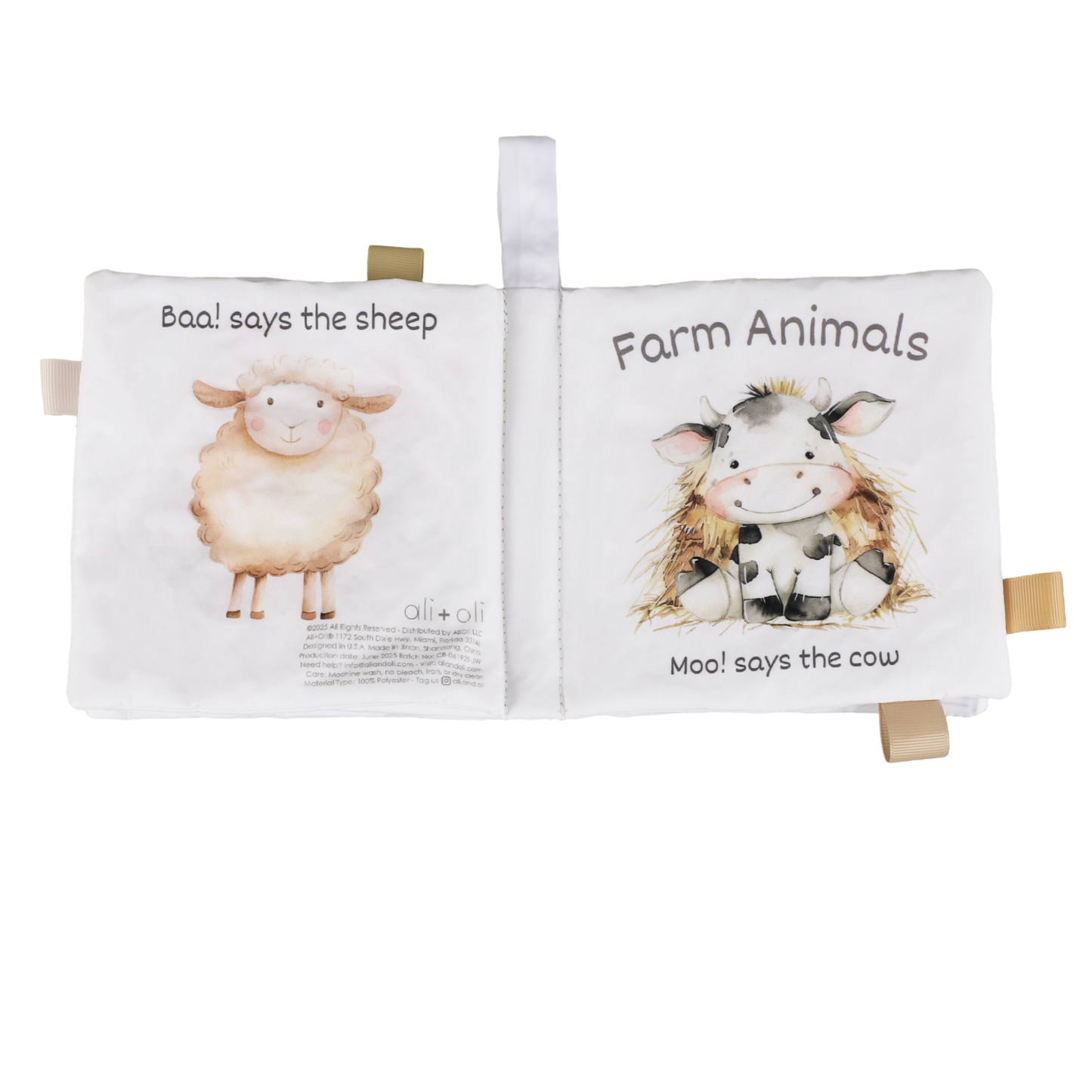 Farm Animals – Crinkle Cloth Book