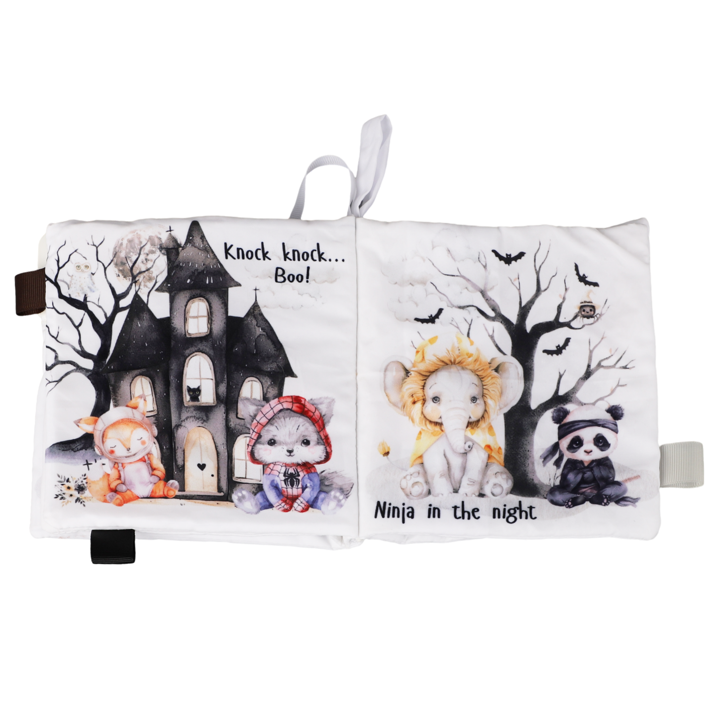 Halloween Paws - Cloth Crinkle Book