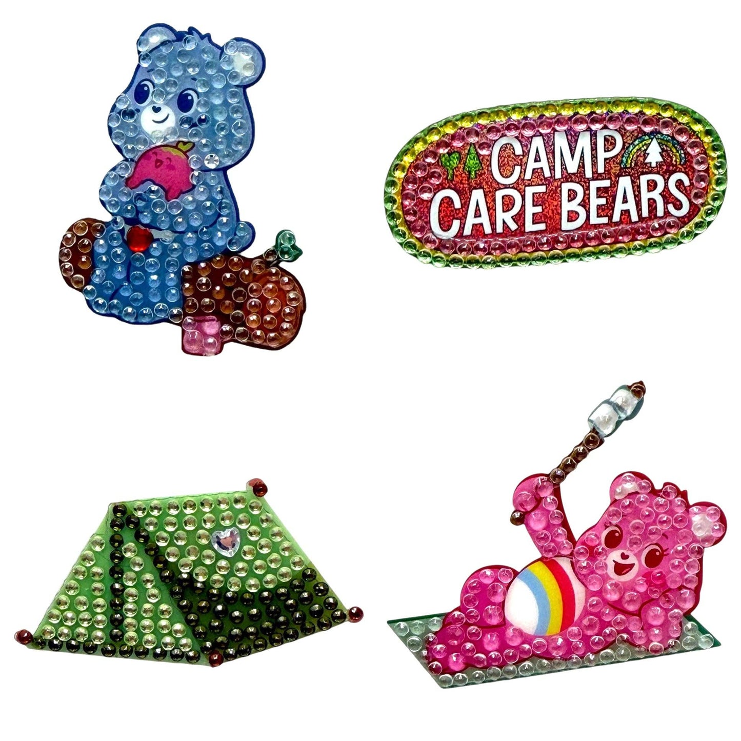 Camp Care Bears Set of 4