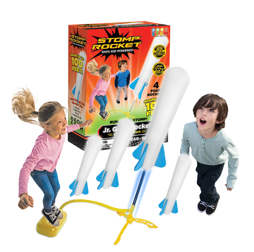 Jr. Glow Stomp Rockets