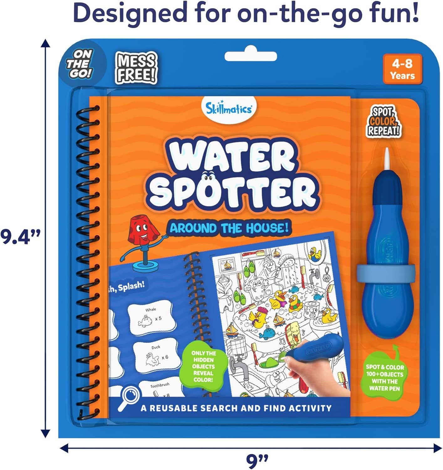 Skillmatics Water Spotter Around the House