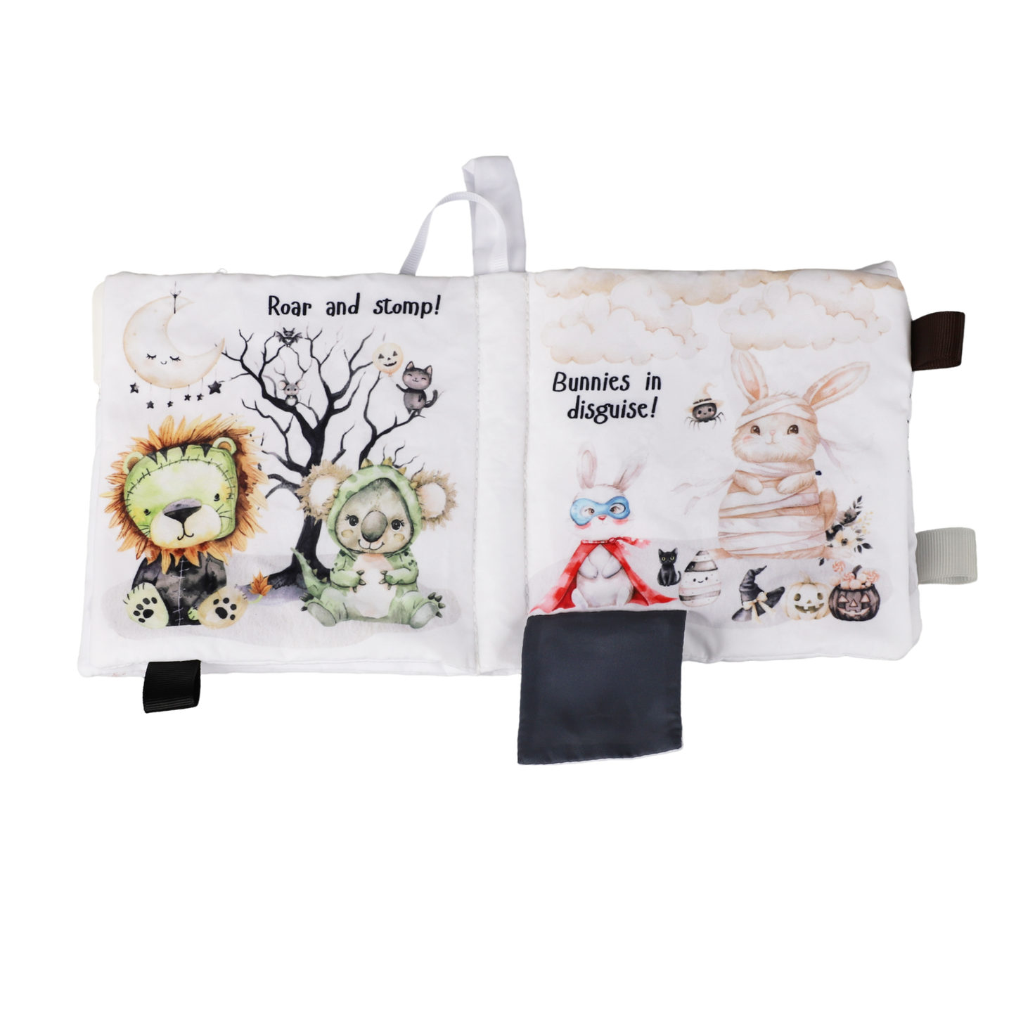 Halloween Paws - Cloth Crinkle Book