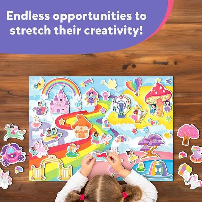 Skillmatics - Magnetopia Princess & Unicorn Land Play Set