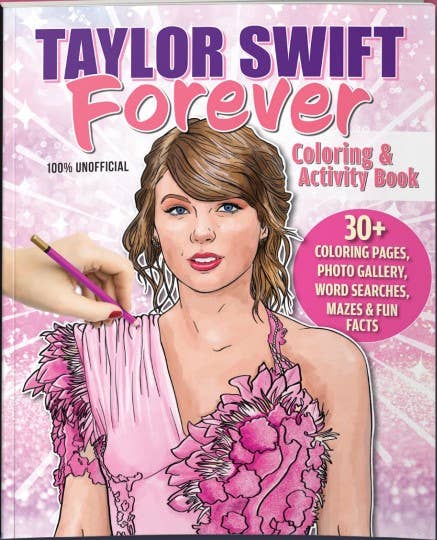 Coloring Book - Taylor Swift Forever w/ Display