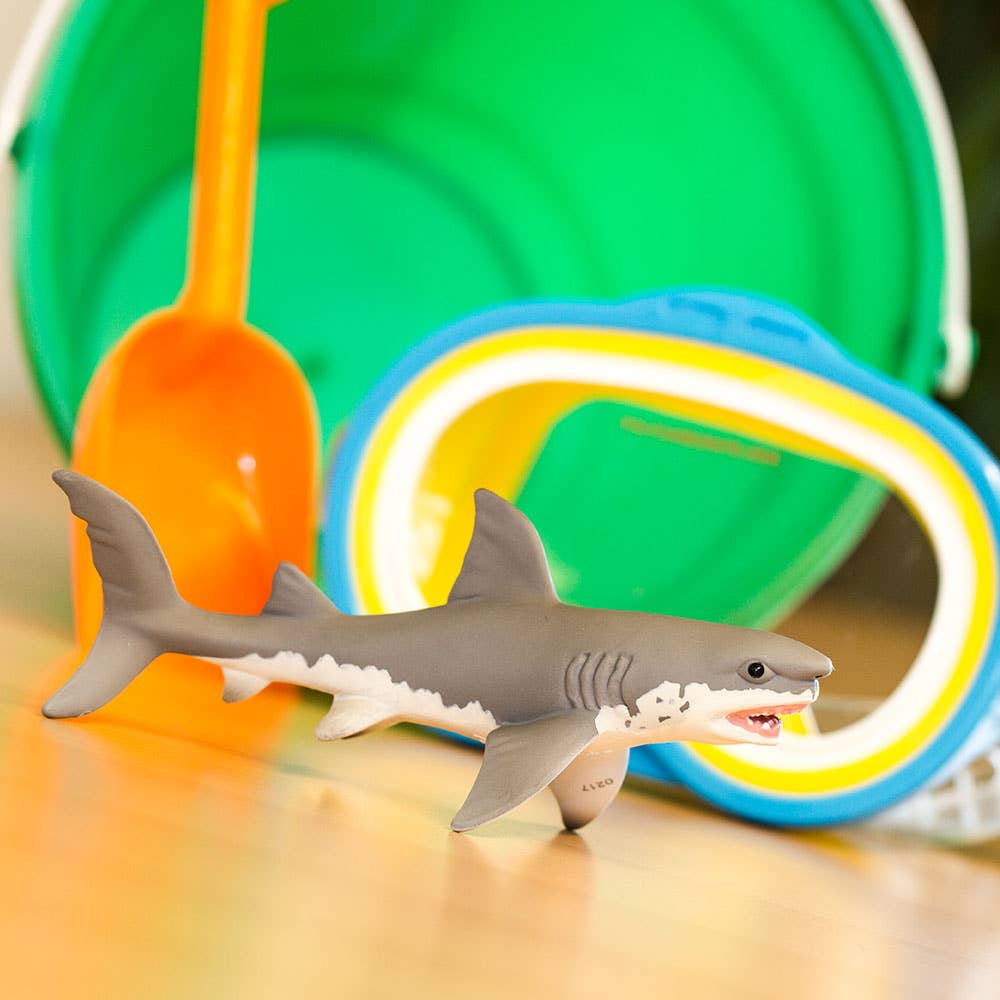 Great White Shark Figurine Toy - Kids