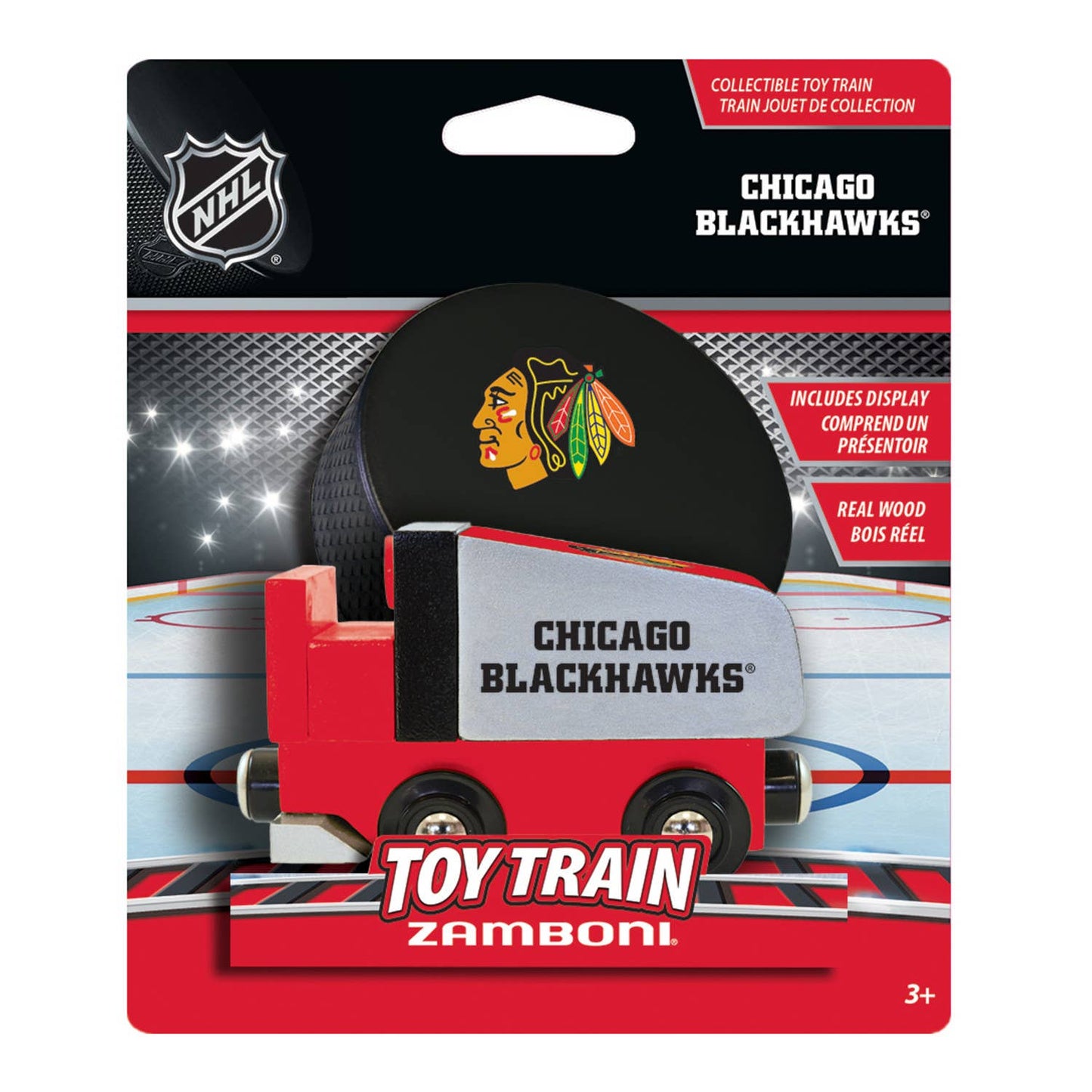 Chicago Blackhawks Toy Train Engine