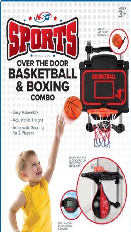 NSG Over The Door Combo: Speed Bag & Basket ball