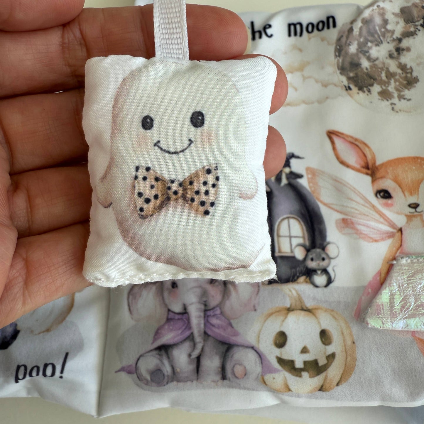 Halloween Paws - Cloth Crinkle Book