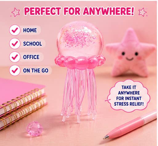 Jelly Fish Squishy Toy