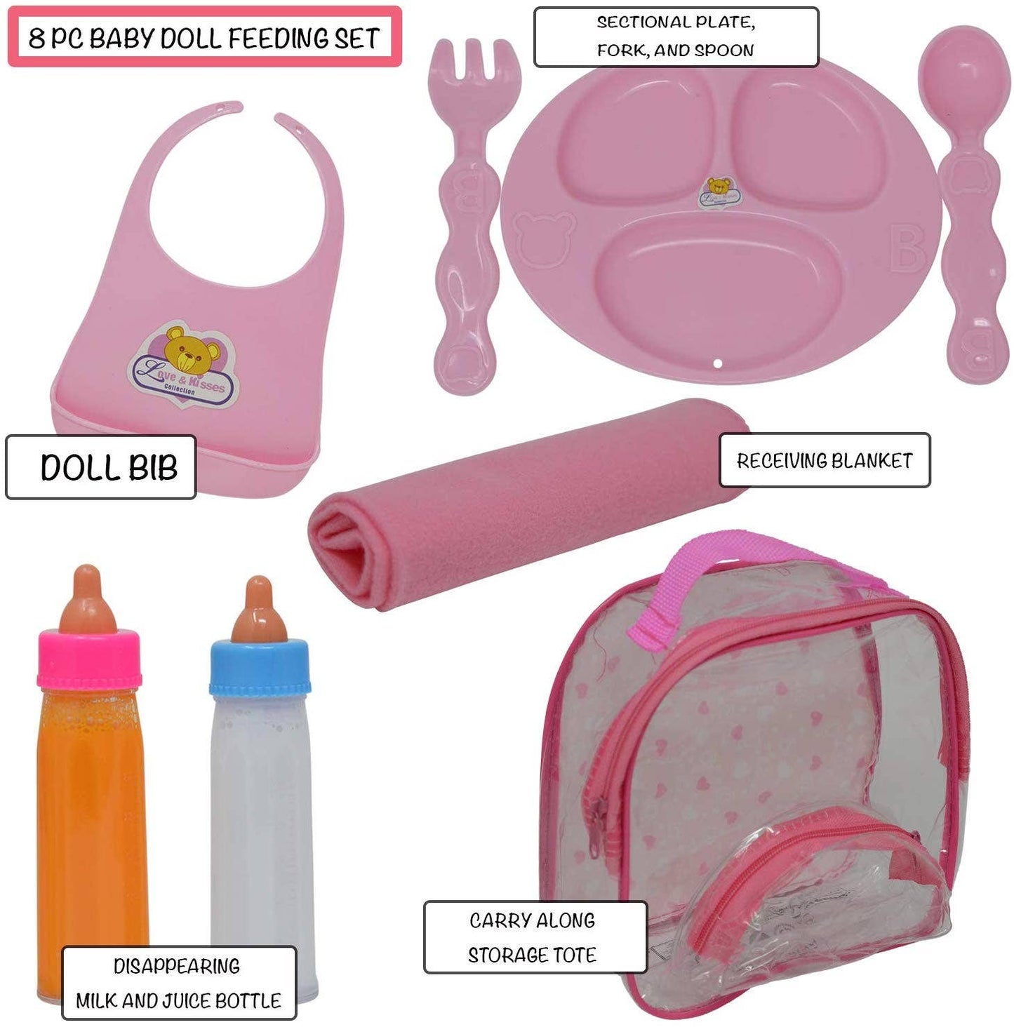 Feeding Set w/ 2 Magic Bottles