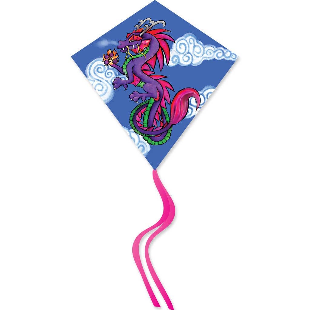 25 In. Diamond - Asian Dragon Kite