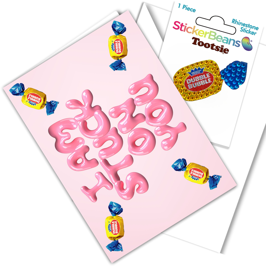 I'm Stuck On You Greeting Card