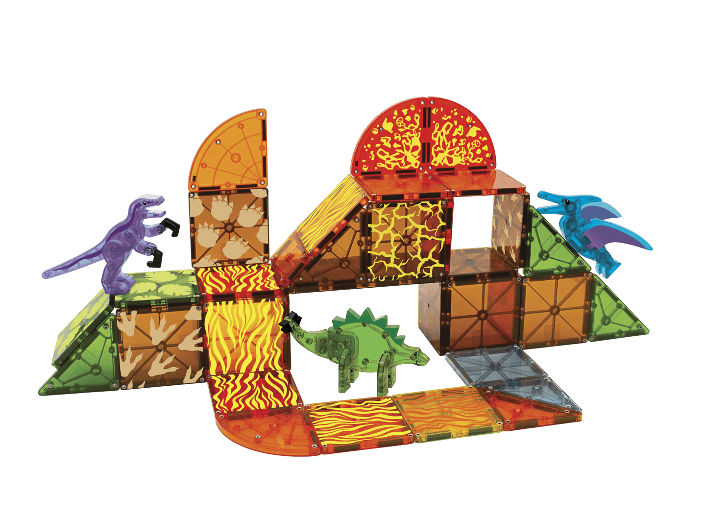 Magna-Tiles Dino World 40-Piece Set