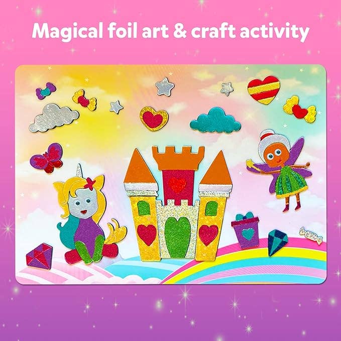 Skillmatics - Foil Fun - Unicorn and Princess Craft Kits