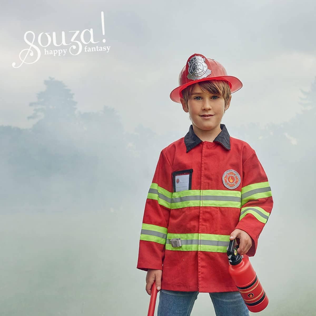 Fireman Suit w/accessories 4-7 yrs