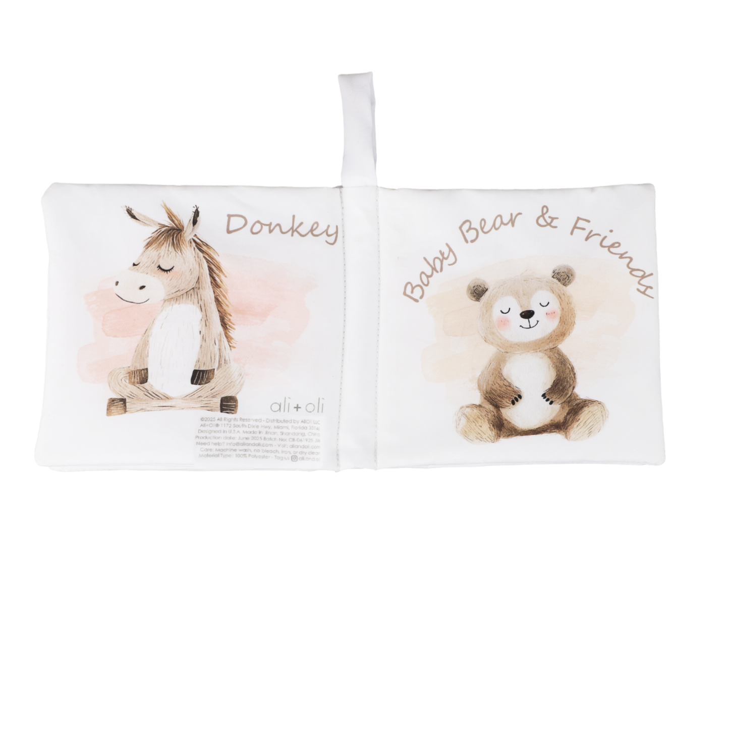 Baby Bear and Friends – Soft Crinkle Cloth Book