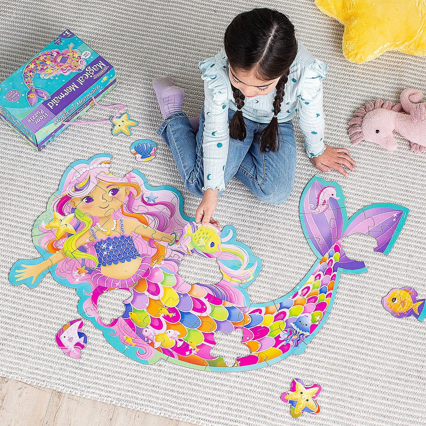 Floor Puzzle: Magical Mermaid