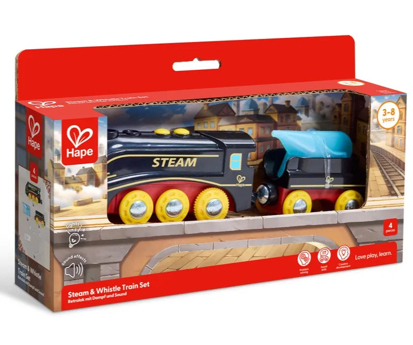 Steam & Whistle Train Set