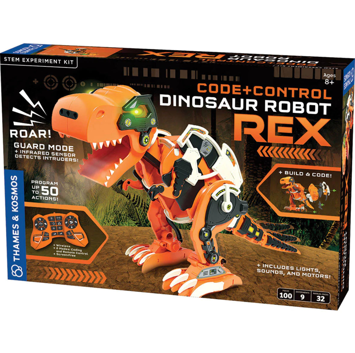 Code+Control Dinosaur Robot Rex