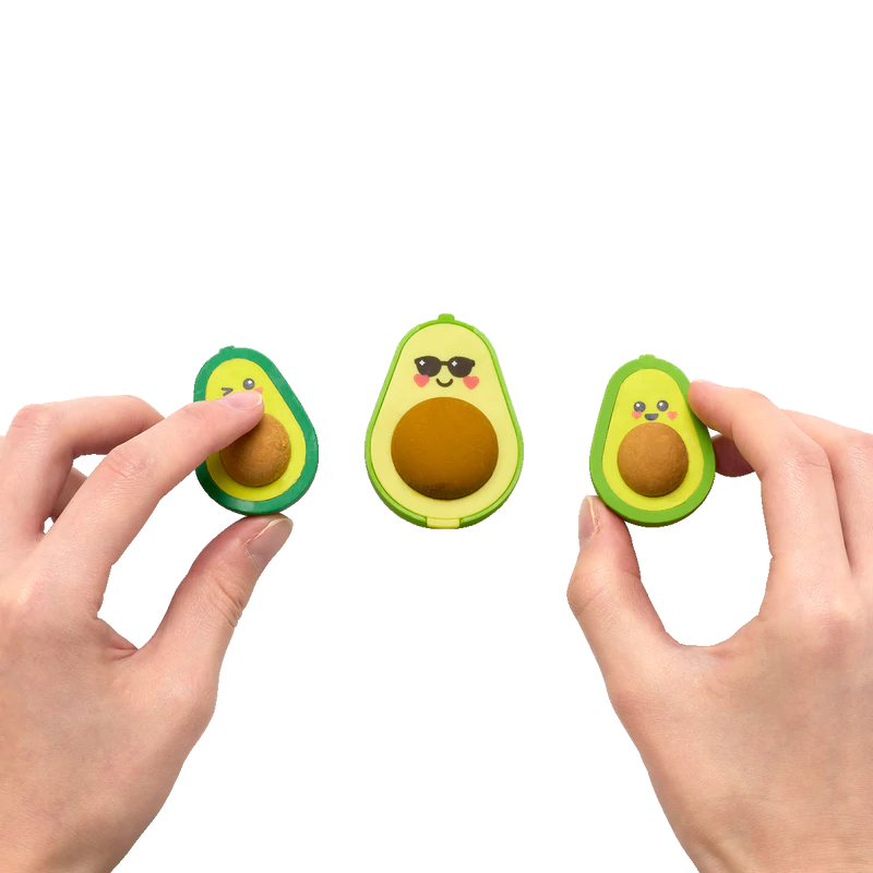 Avocado Love Eraser & Sharpener Set