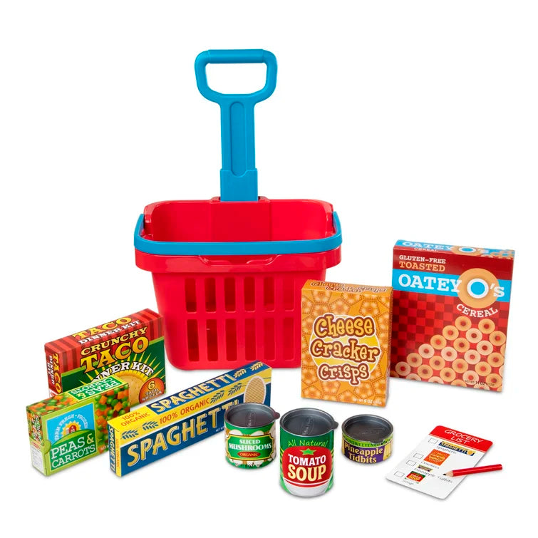 Rolling Grocery Basket