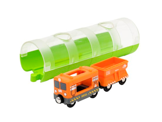 Cargo Train & Tunnel