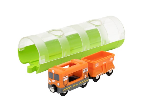 Cargo Train & Tunnel