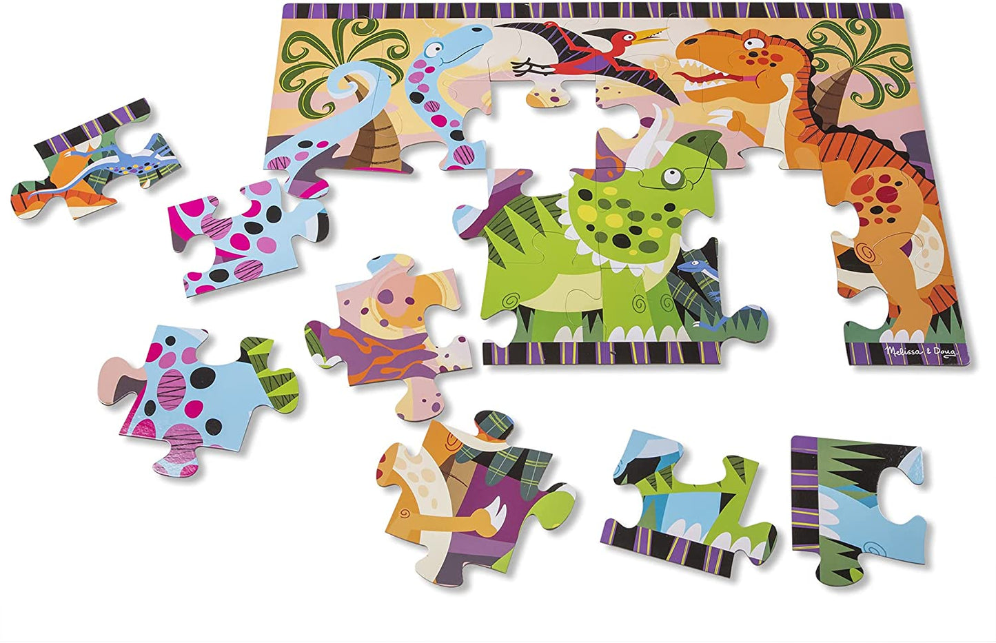 Dinosaur Dawn 24pc Floor Puzzle