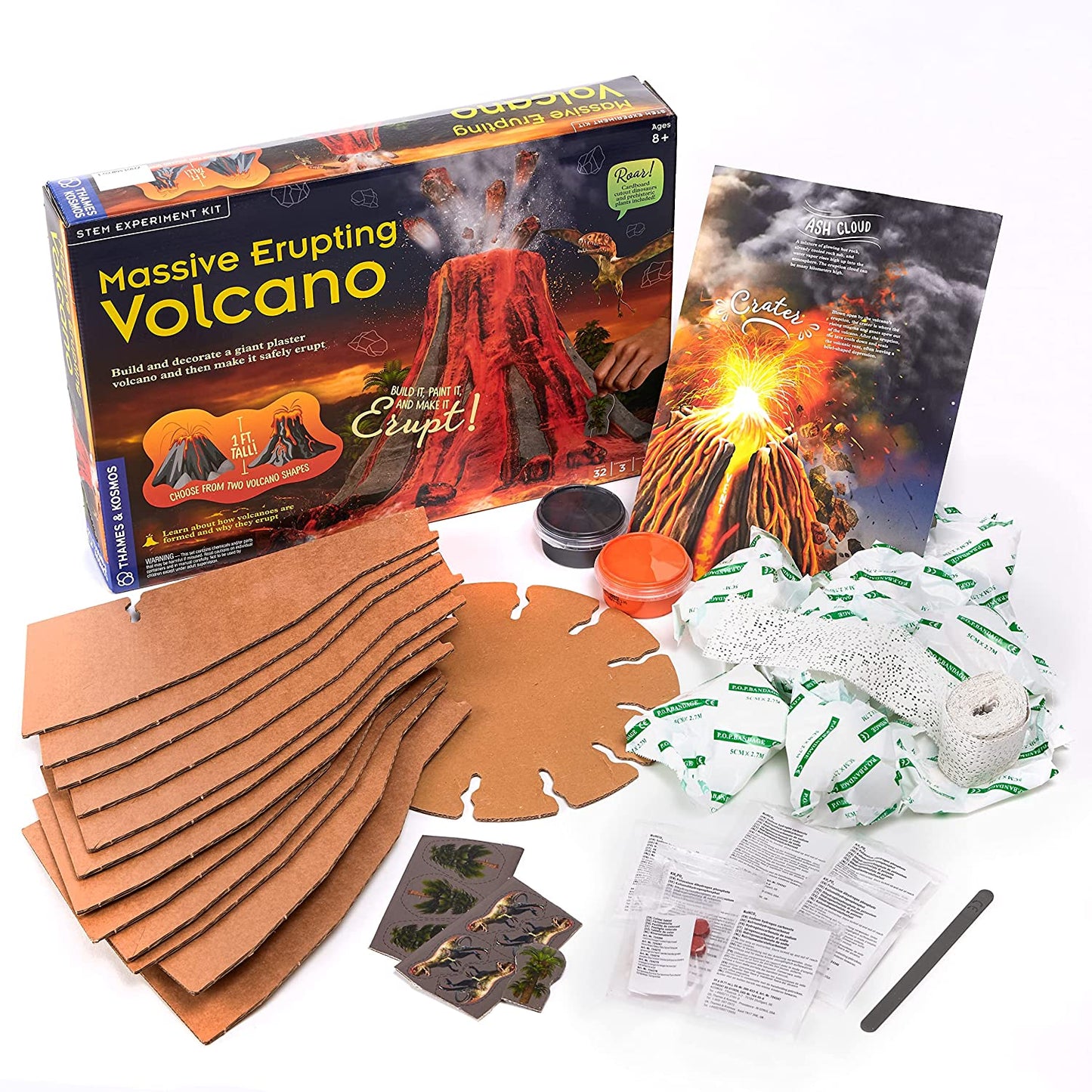 Massive Erupting Volcano