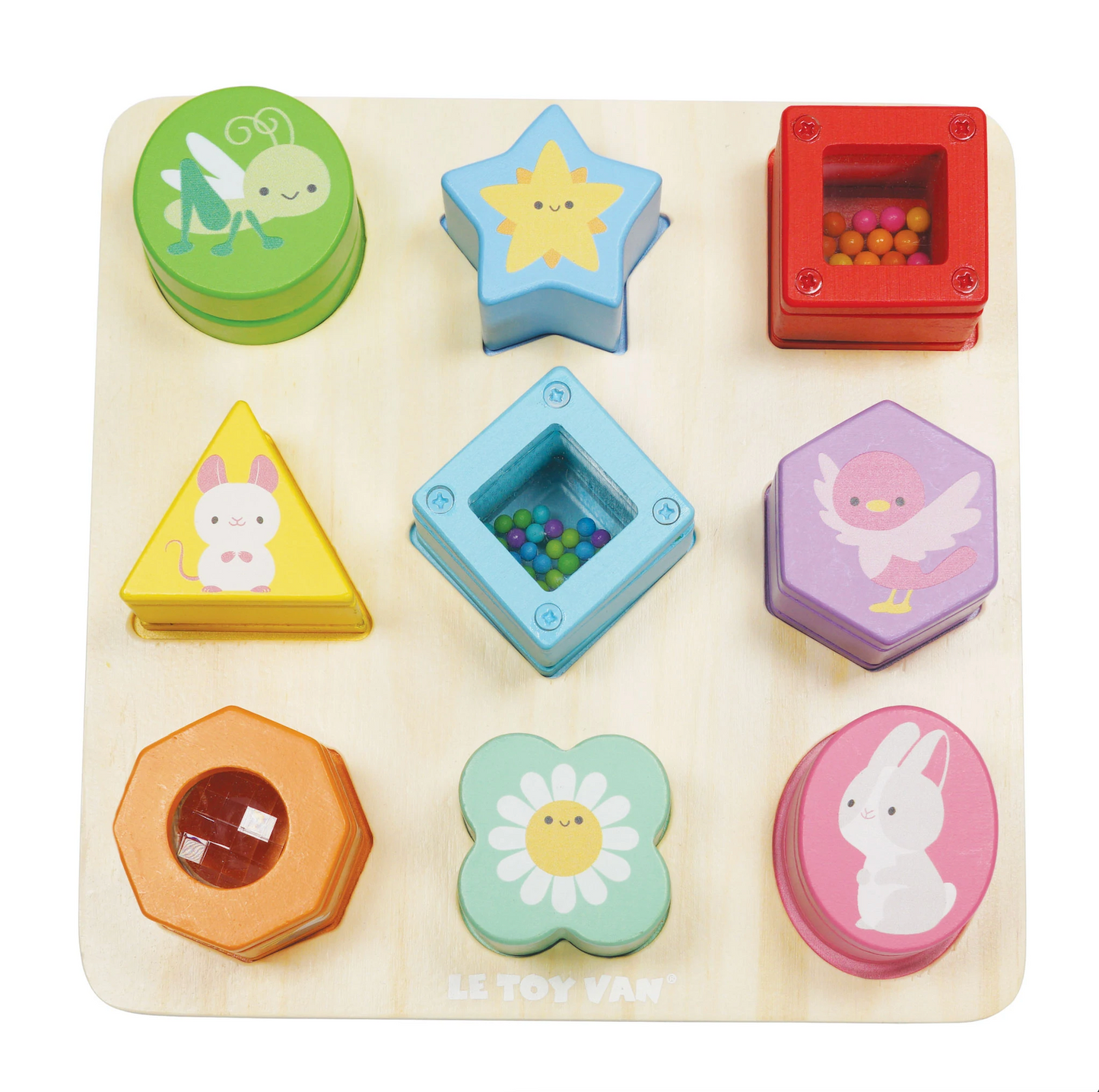 Rainbow Sensory Shape Sorter