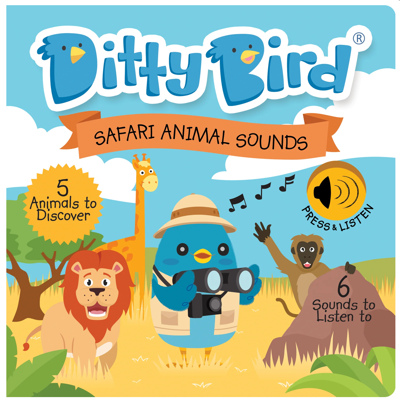 Ditty Bird: Safari Animal Sounds