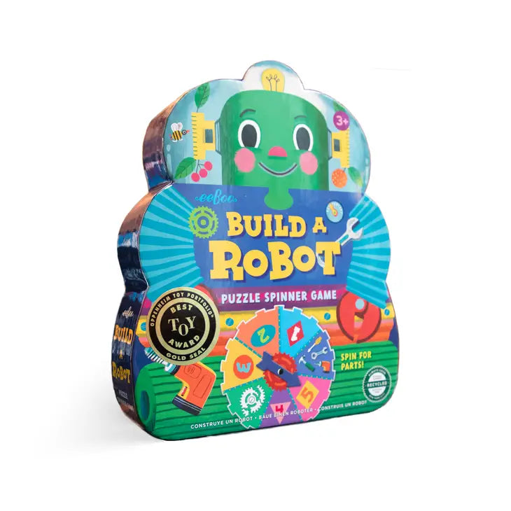 Build-a-Robot Puzzle Spinner Game
