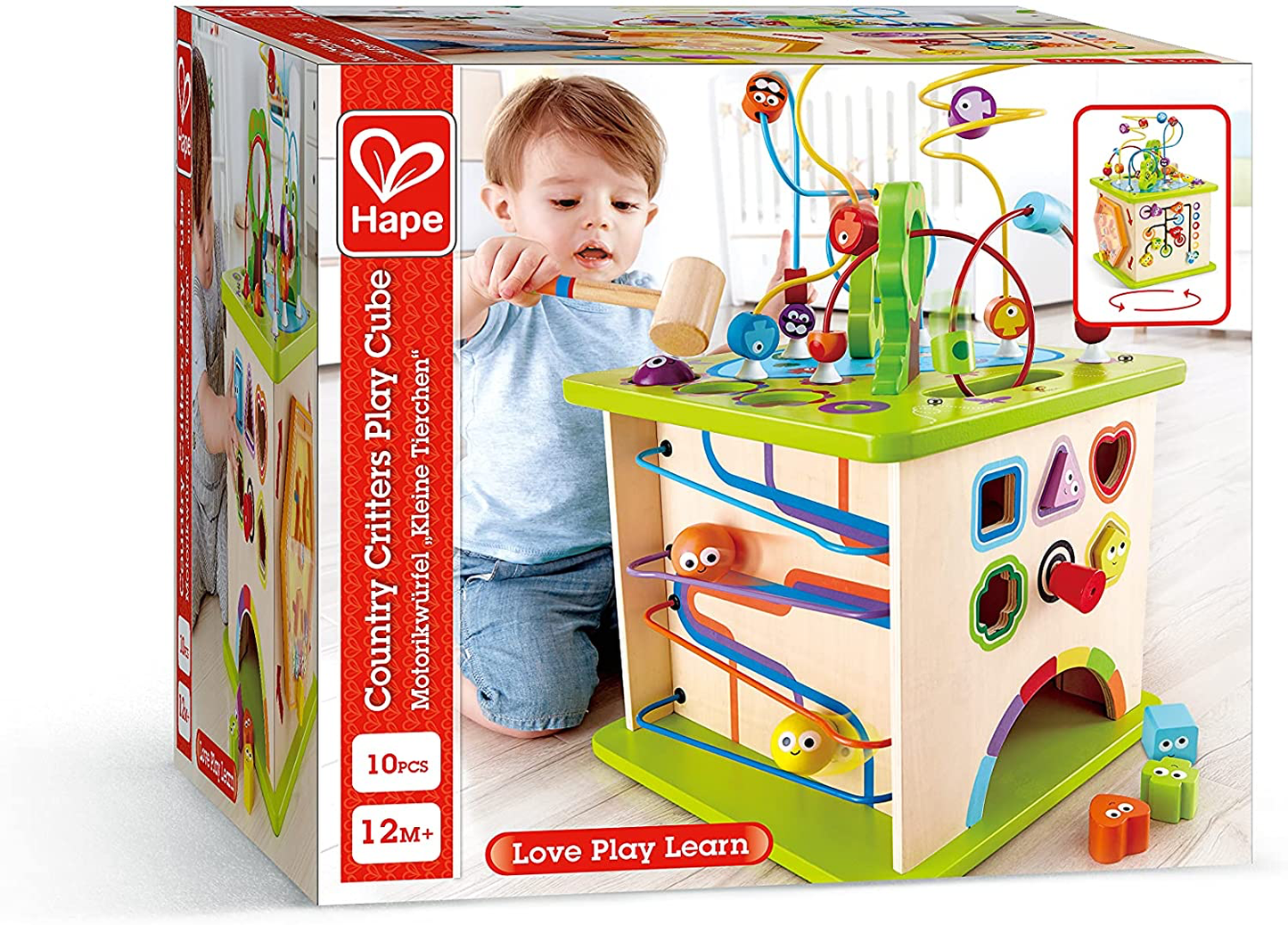 Country Critters Play Cube